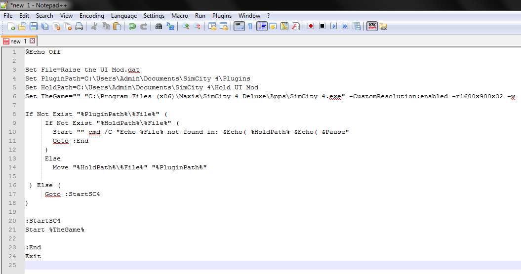 Notepad++ Paste