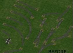 Wide Railway Curves Textured