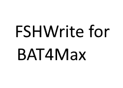 FSHWrite for BAT4Max