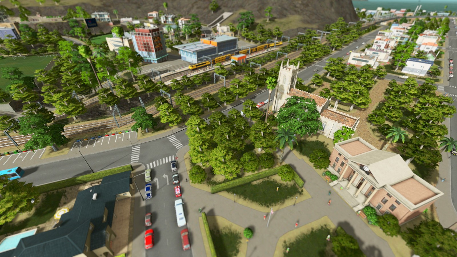 Brightvale town center
