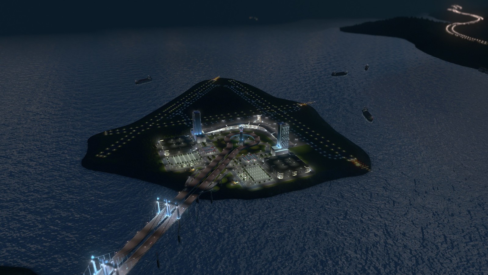 LBX At night
