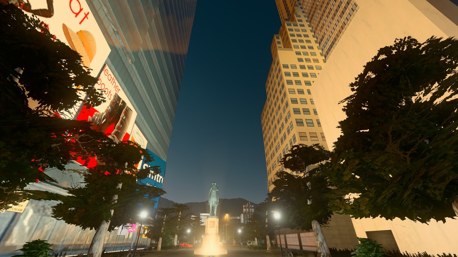 Aurora city founder monument
