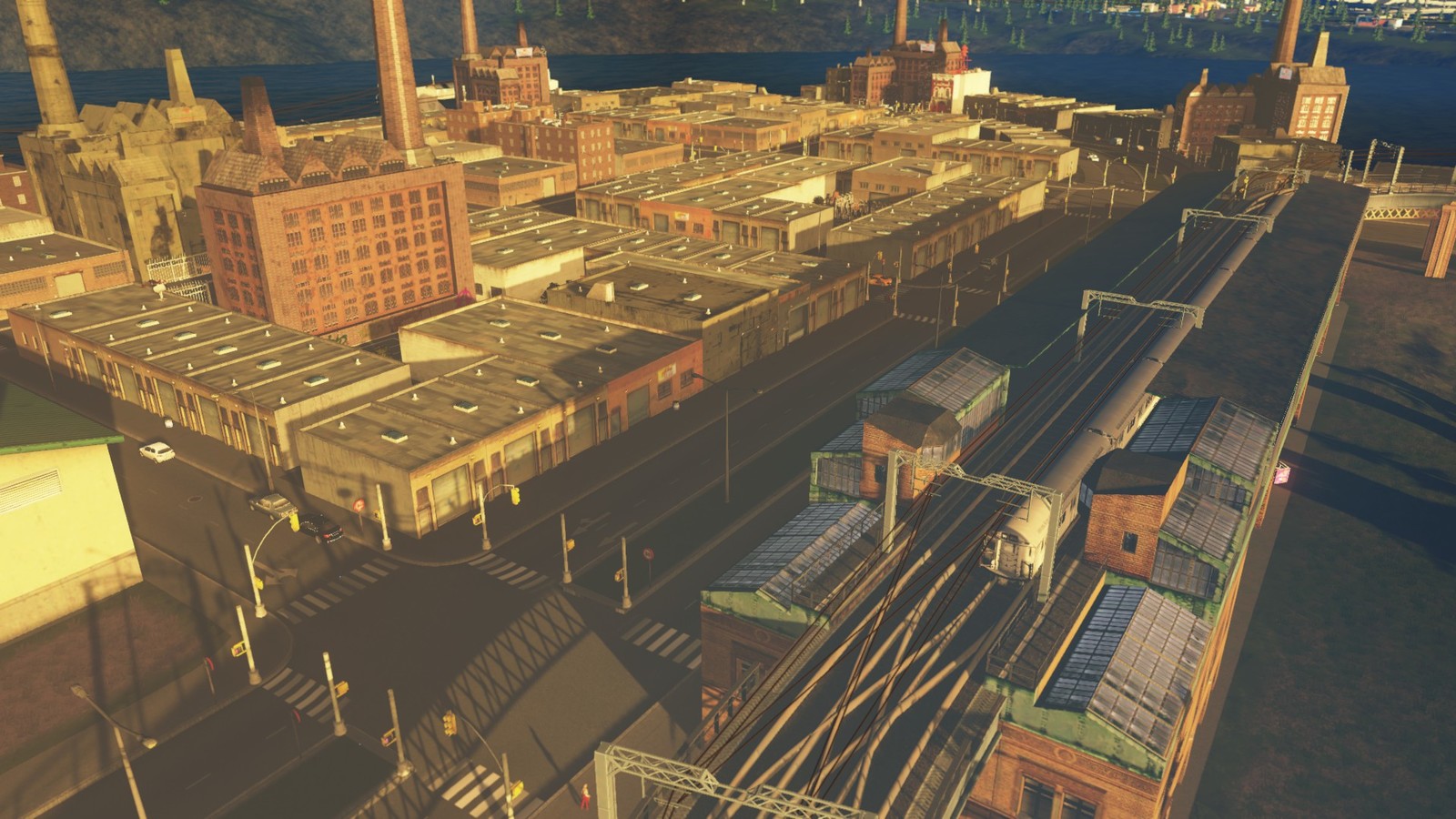 Industrial district near Orson Station