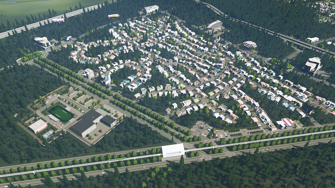 Sentos Hills residentials area