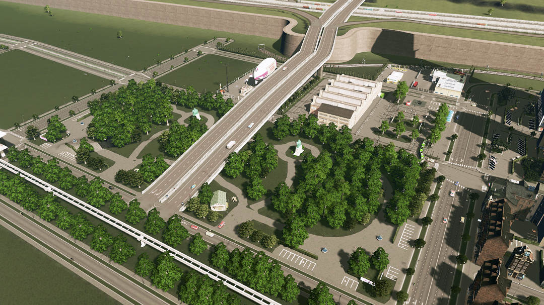 Sento Hills park + service area
