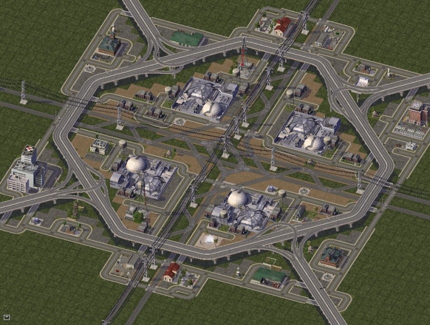 Fusion Freeway Interchange