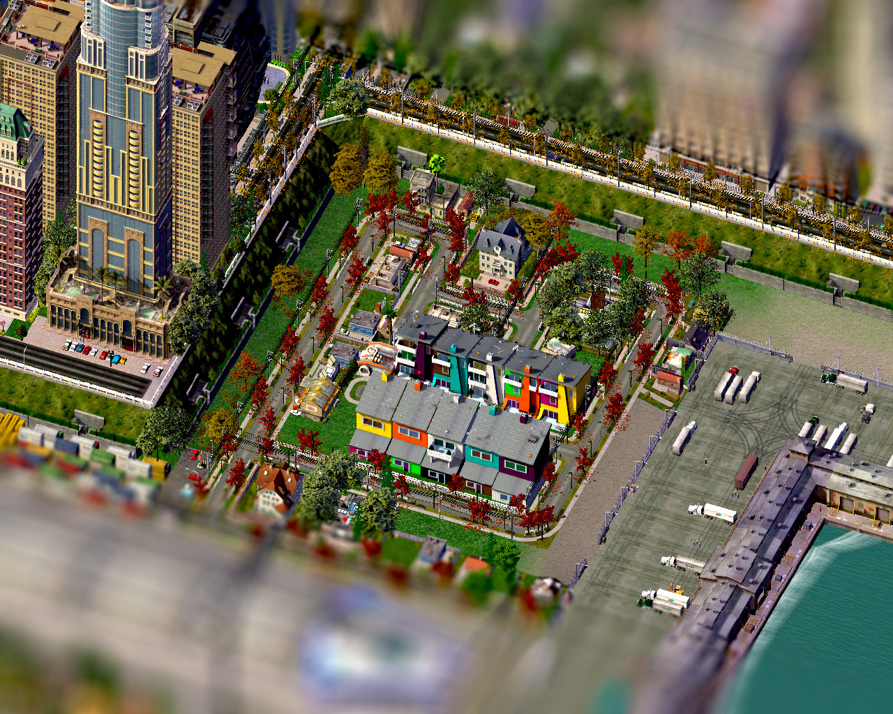 San Helios: Even more buildings