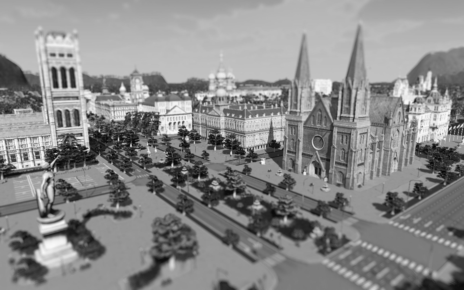 Oldest small avenues of the district