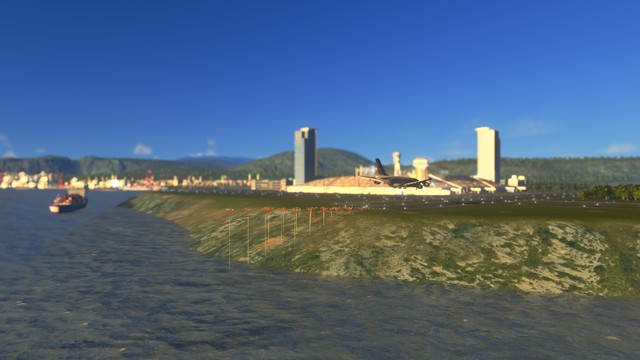 A brand spanking new International Airport for Larrysburgh