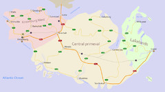 Kroonburg Map