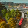 freight train leaving Victoria Harbor