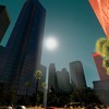 Sun in Casey Plaza