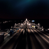 Freeway at night