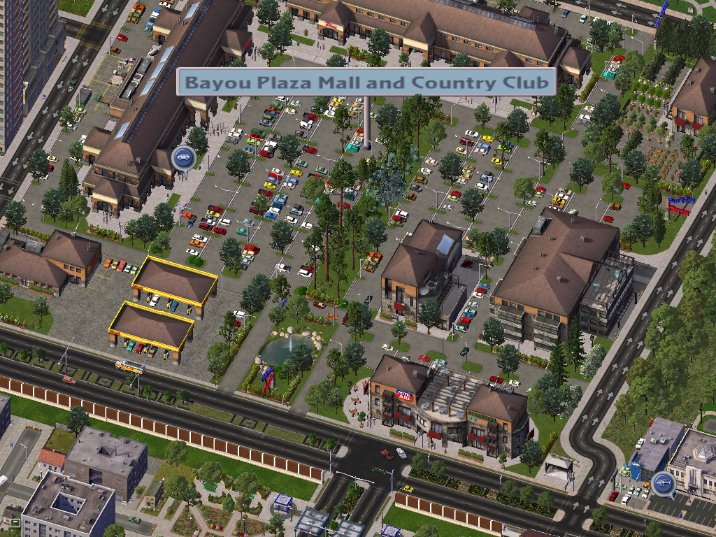The Bayou Plaza Mall and Country Club