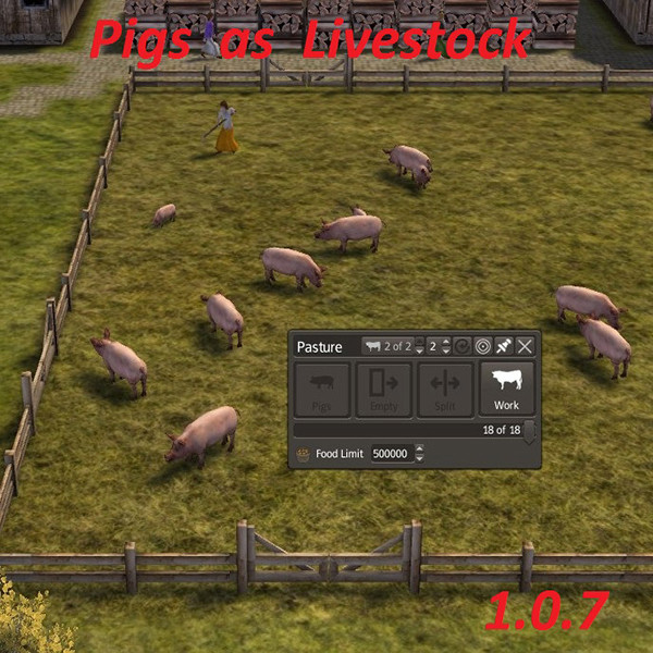 RK Pigs as Livestock