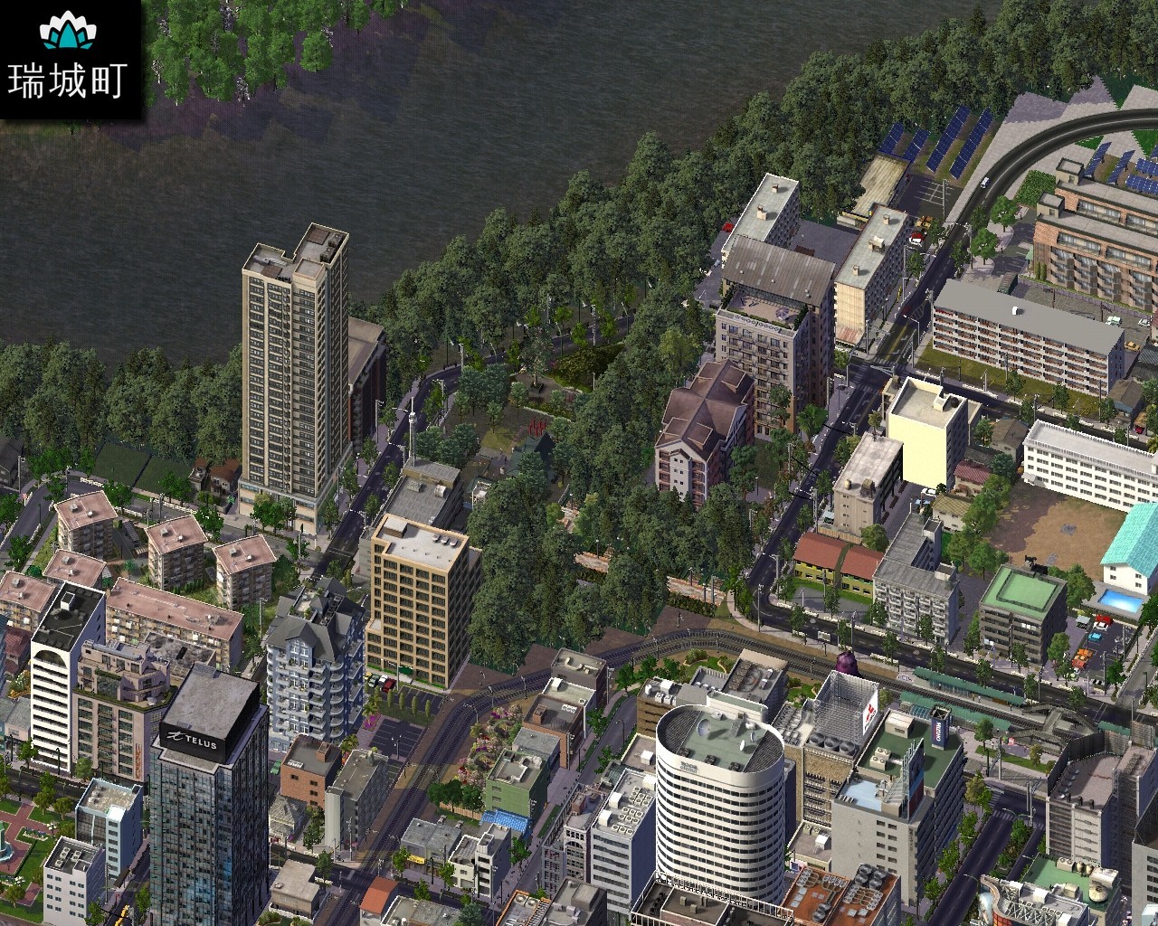 瑞城駅近くの住宅街 -Residential area near Mizuki Station-.jpg