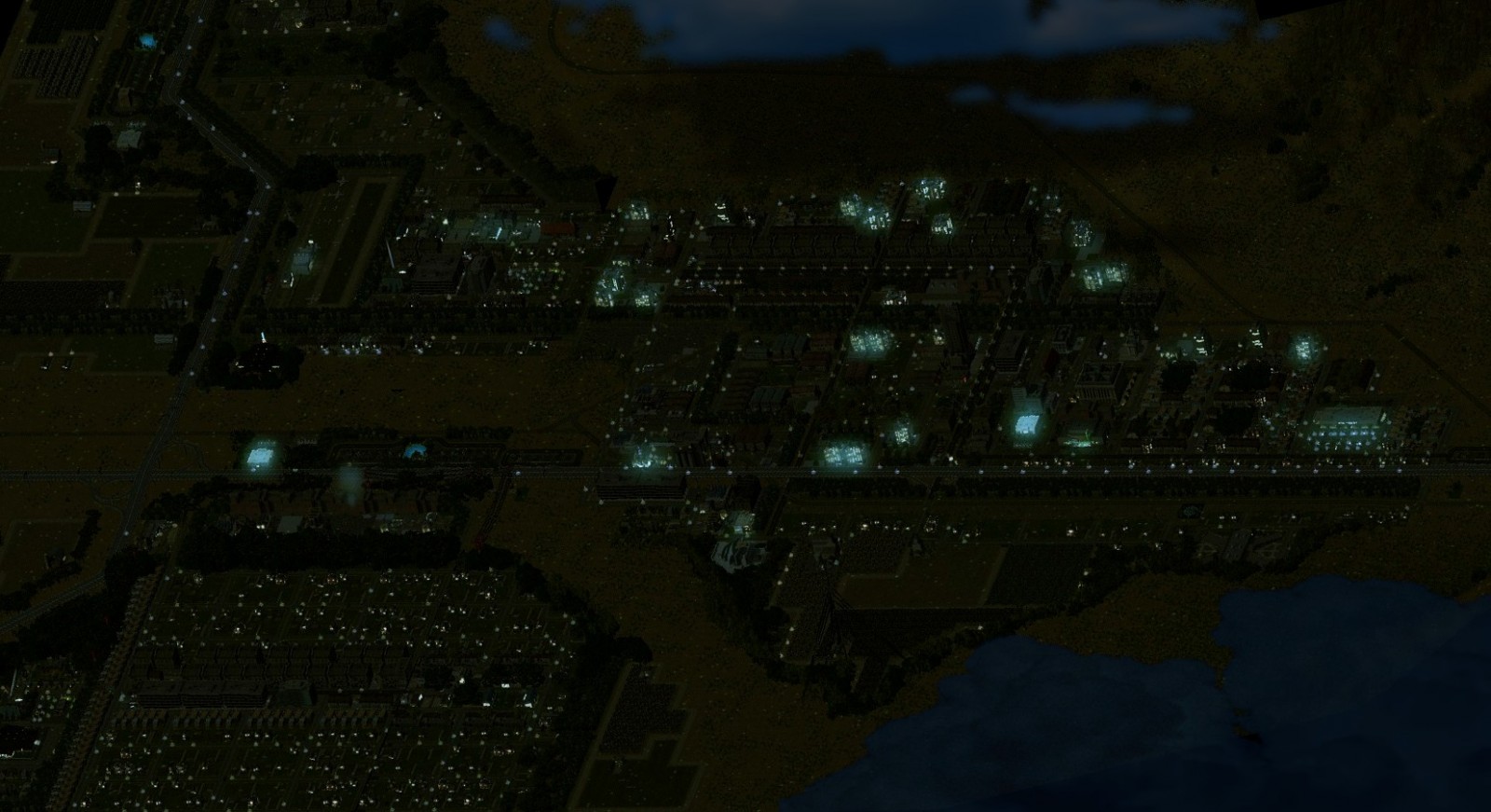 Glenville by Night