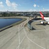 Qantas Airliner, Sydney Airport