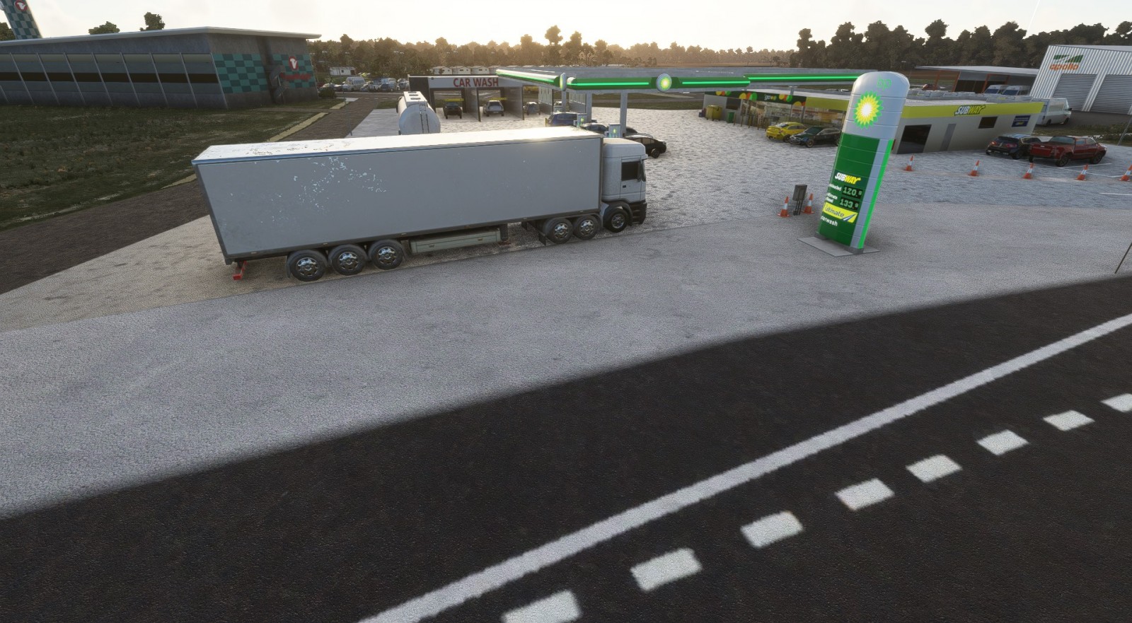 BP Truck Stop, Hobart Australia