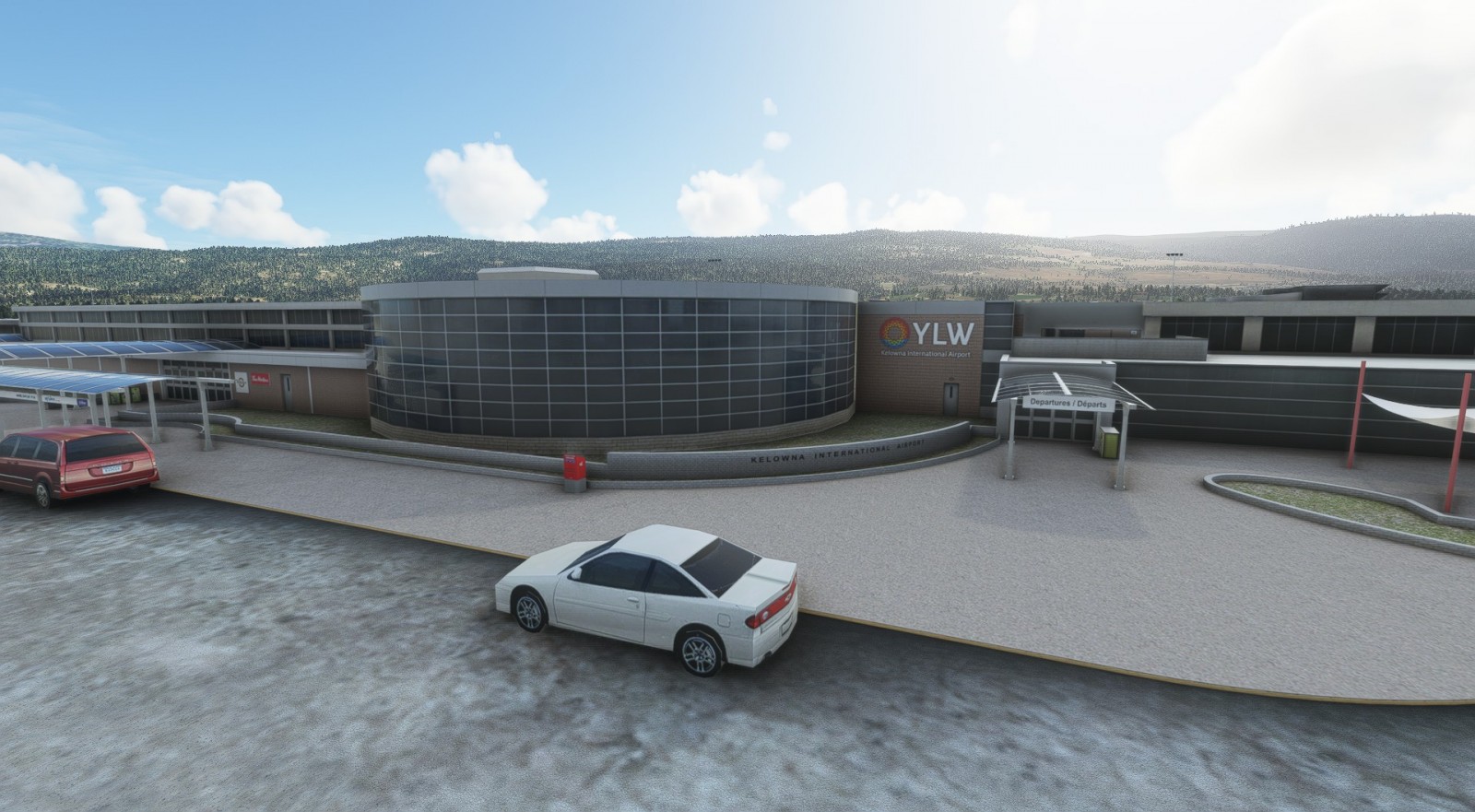 Kelowna Airport, British Columbia, Canada