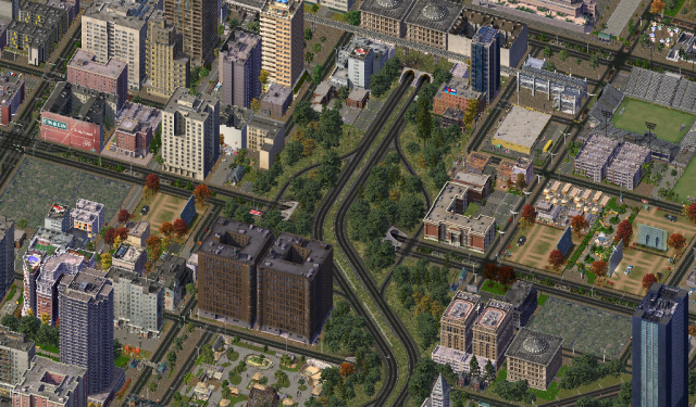 Denmark Diagonal Diamond Interchange.png